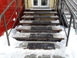Монтаж резиновых проступей и накладок на ступени стоимость - Якутск